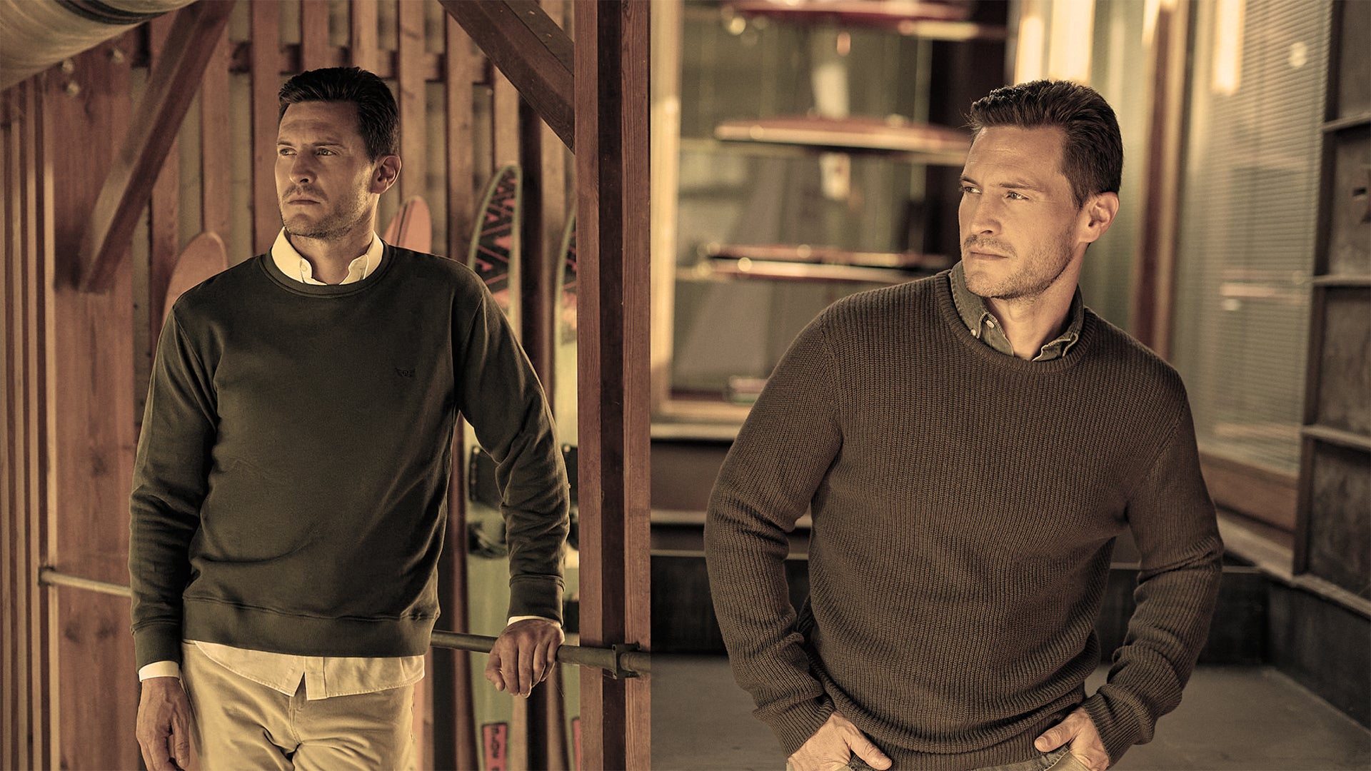 Mr. Blue Promoções até -50% em toda a coleção. Hoodies e Pullovers masculinos de Outono inverno