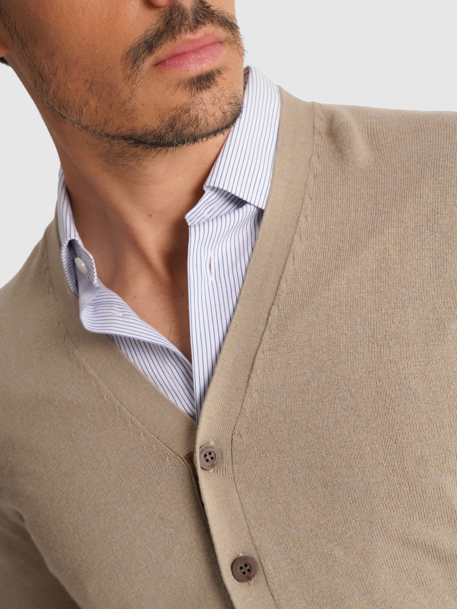 PULLOVER ALGODÃO VERDE MANGA COMPRIDA REGULAR FIT MR. BLUE