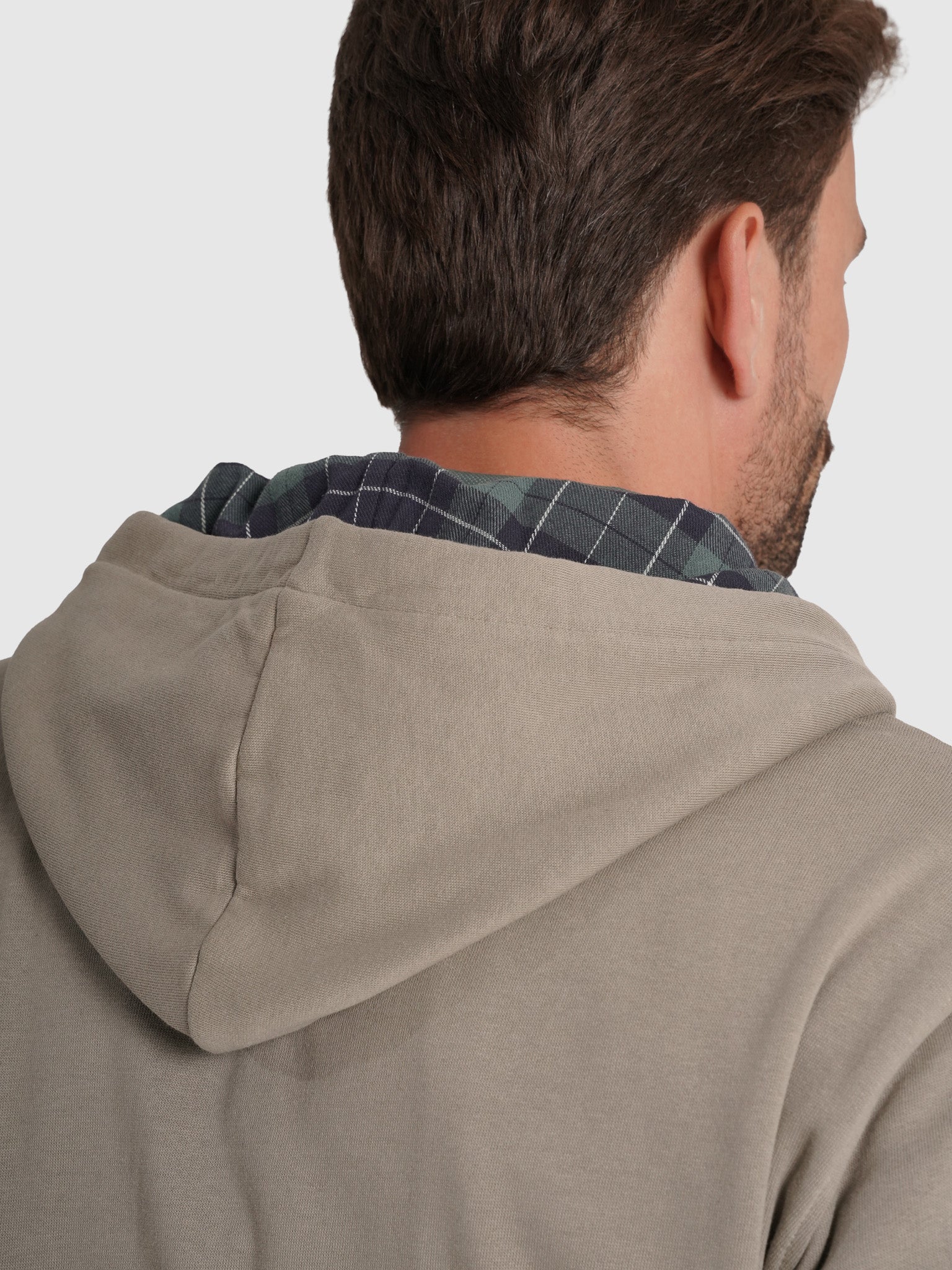 HOODIE ALGODÃO VERDE MANGA COMPRIDA REGULAR FIT MR. BLUE