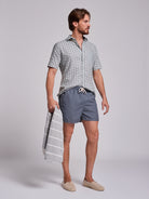 FATO BANHO CINZENTO REGULAR FIT MR. BLUE