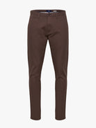 CALÇAS ALGODÃO CASTANHAS SLIM FIT MR. BLUE