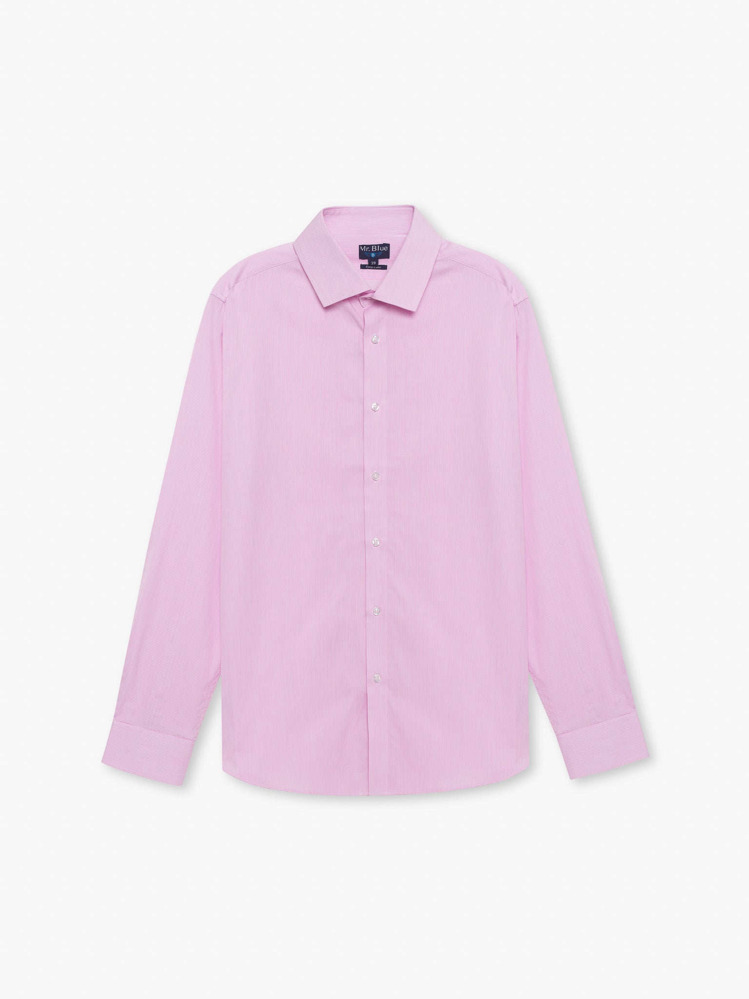 CAMISA MANGA LARGA ROSA CLASSIC FIT MR. AZUL