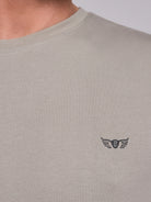 T-SHIRT ALGODÃO VERDE MANGA CURTA REGULAR FIT MR. BLUE