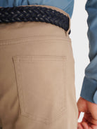 CALÇAS BEGES SLIM FIT MR. BLUE