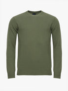 PULLOVER FINO VERDE MANGA COMPRIDA REGULAR FIT MR. BLUE