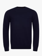 Pullover Algodão Azul Manga Comprida Regular Fit Mr. Blue