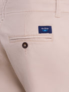 Calça Algodão Beges Regular Fit Mr. Blue