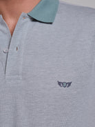 Polo Verde Manga Curta Regular Fit Mr. Blue