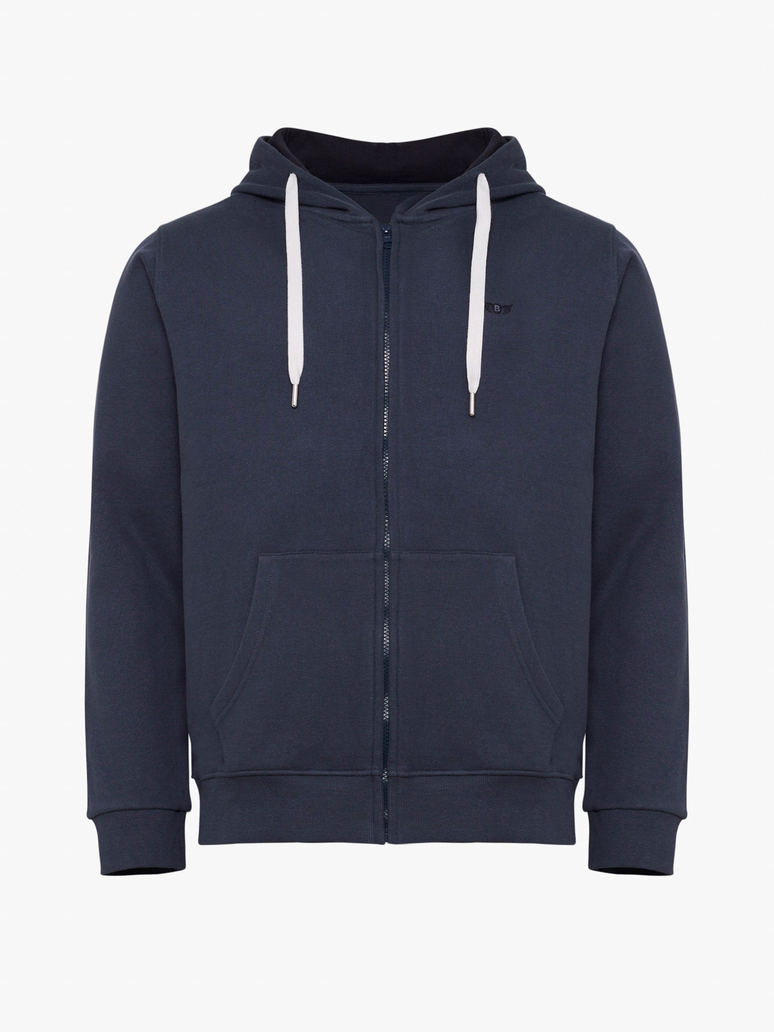 Hoodie Algodão Azul Manga Comprida Regular Fit Mr. Blue