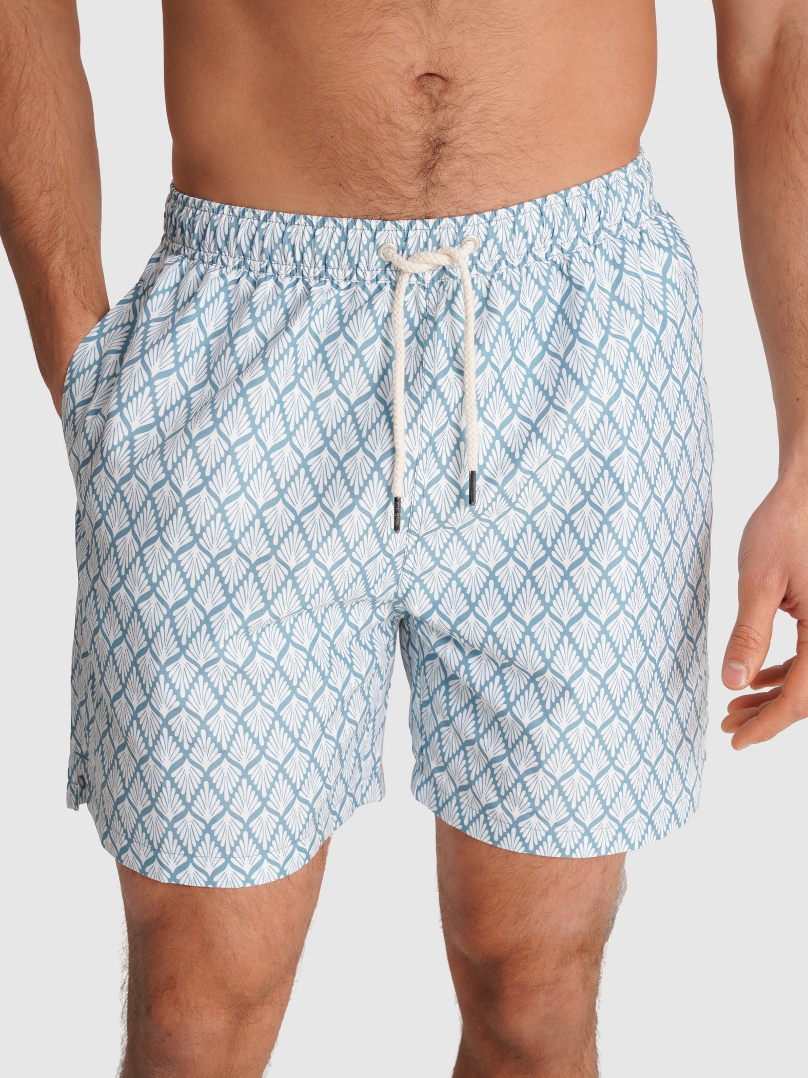 REGULAR FIT MR. BLUE SWIMMING SUIT BLUE