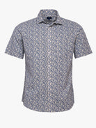 Camisa Regular Fit Linho Azul Mr. Blue