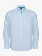 CAMISA ALGODÃO VERDE MANGA COMPRIDA REGULAR FIT MR. BLUE