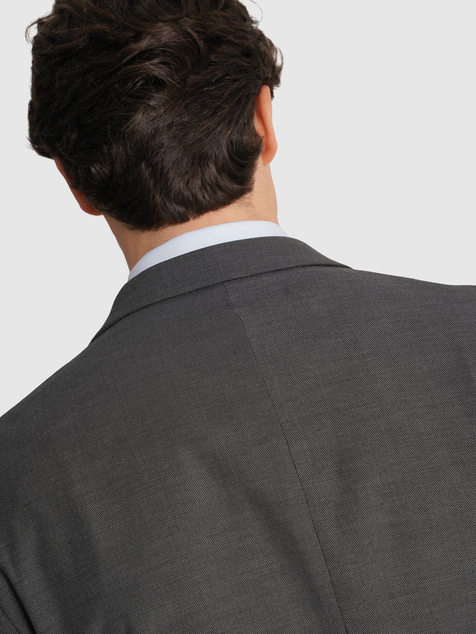 FATO CINZENTO MANGA COMPRIDA REGULAR FIT MR. BLUE