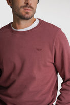 HOODIE ALGODÃO REGULAR FIT ROSA LISO MR. BLUE