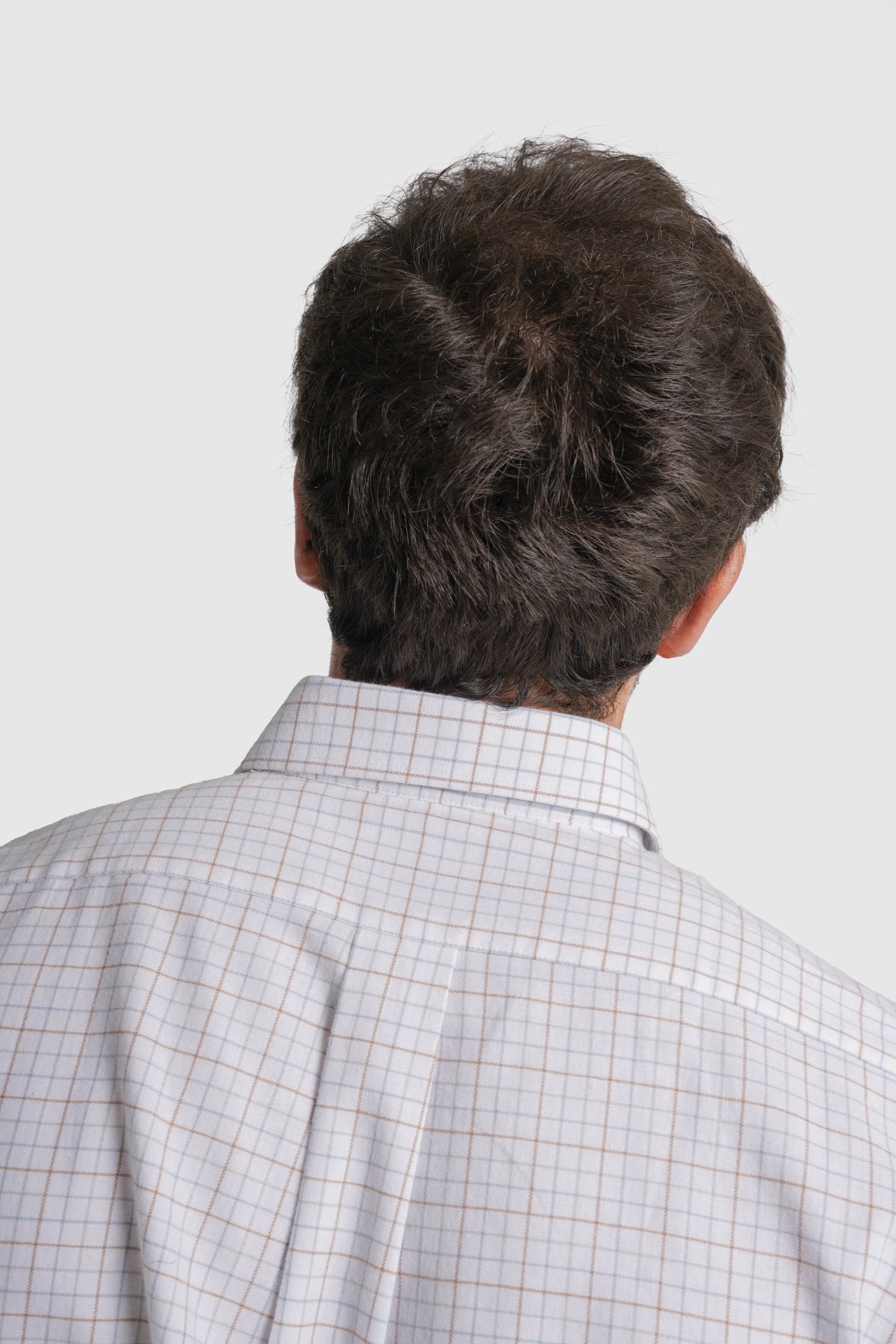 CAMISA ALGODÃO REGULAR FIT AZUL QUADRADA MR. BLUE