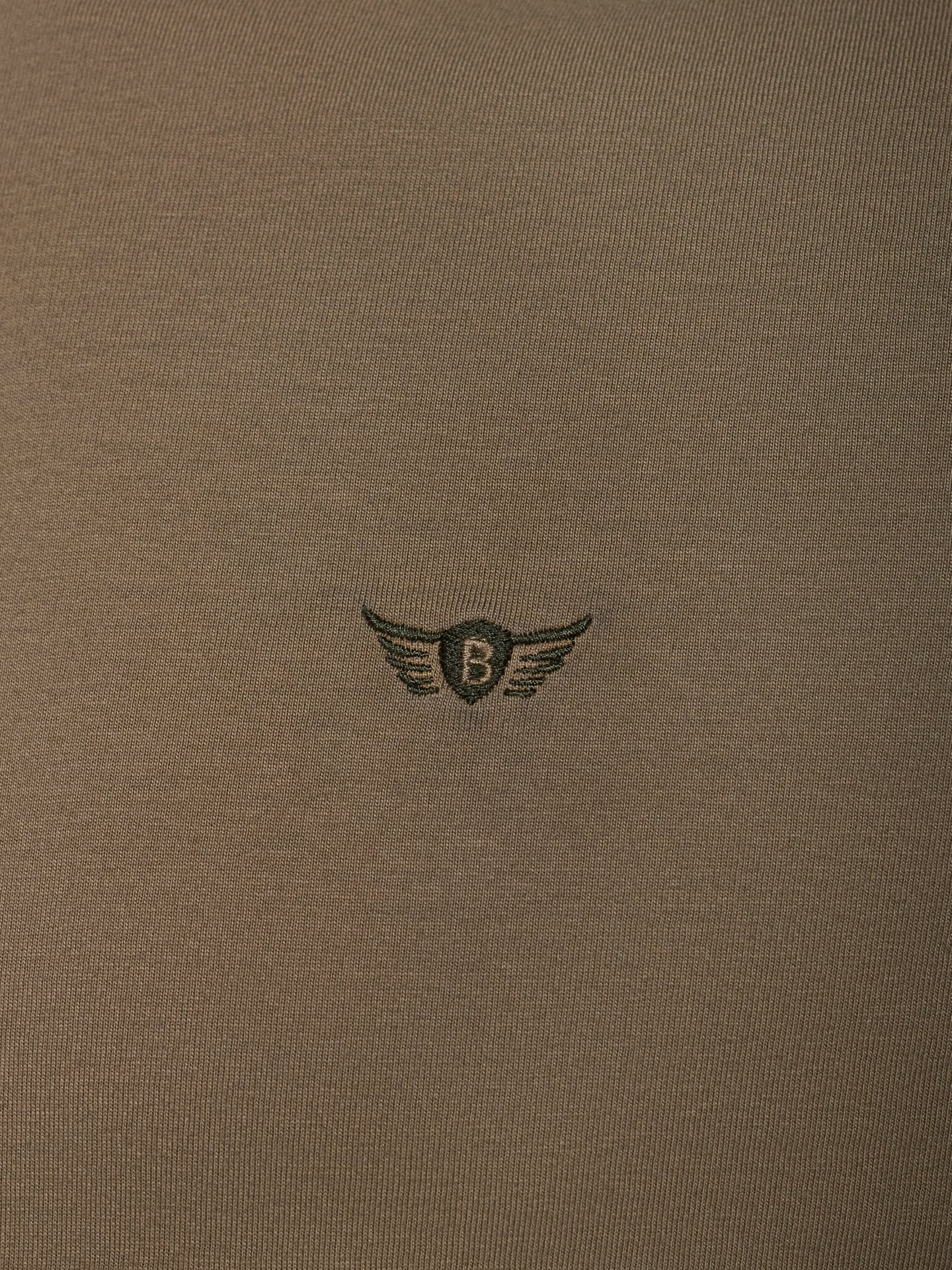 T-SHIRT ALGODÃO VERDE MANGA CURTA REGULAR FIT MR. BLUE