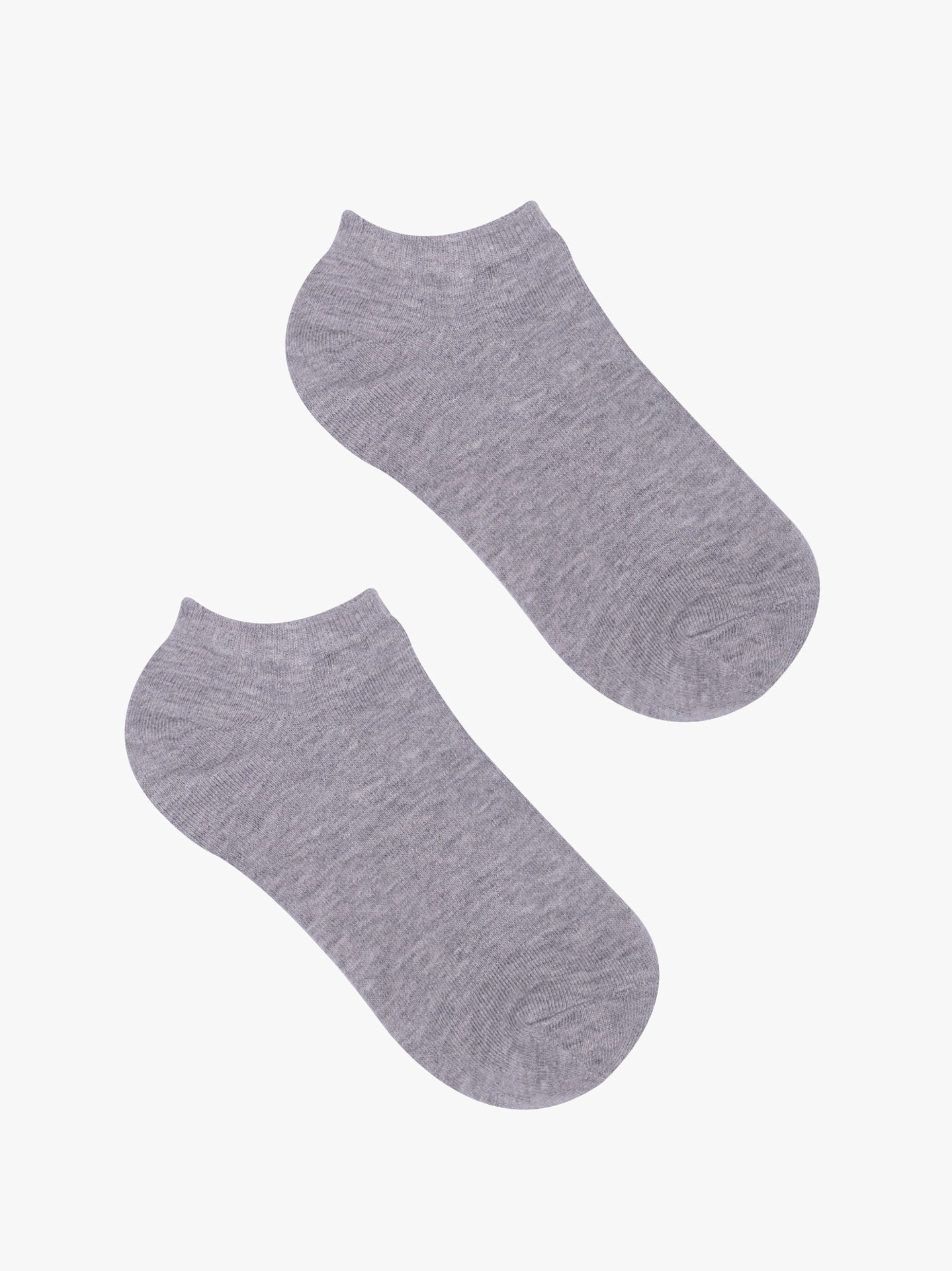 MEIAS ALGODÃO CINZENTAS REGULAR FIT MR. BLUE
