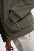 BLUSÃO OUTROS REGULAR FIT VERDE LISO MR. BLUE
