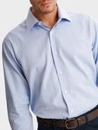 CAMISA AZUL SLIM FIT MR. BLUE