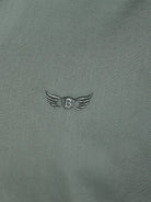 Camisa Linho Verde Manga Curta Regular Fit Mr. Blue