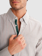 CAMISA VERDE REGULAR FIT MR. BLUE