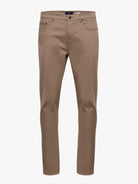 CALÇAS BEGES SLIM FIT MR. BLUE