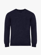 Pullover Lã Azul Manga Comprida Regular Fit Mr. Blue