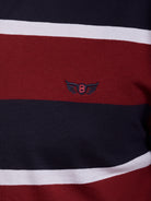 RUGBIE ALGODÃO AZUL MANGA CURTA REGULAR FIT MR. BLUE