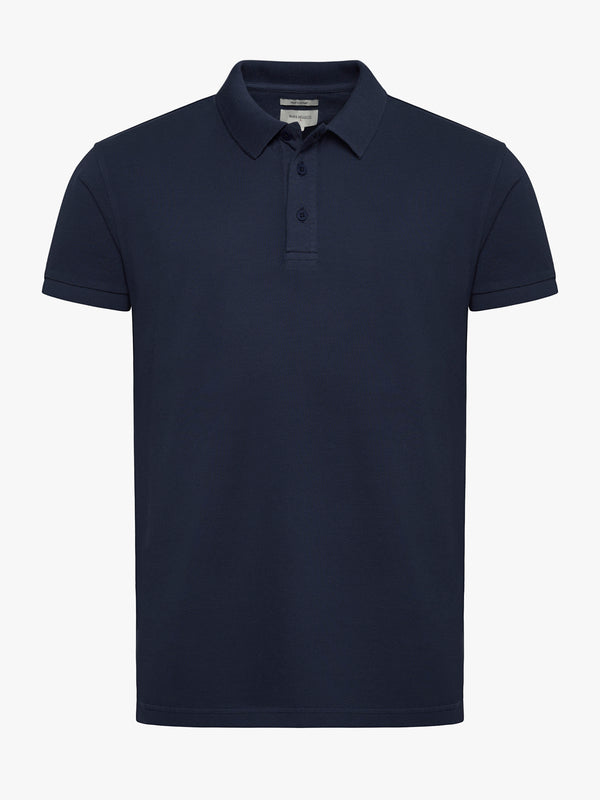 Polo Regular Fit Piquet Azul Mr. Blue