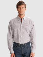 CAMISA CINZENTA REGULAR FIT MR. BLUE