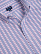 Camisa Algodão Azul Manga Comprida Regular Fit Mr. Blue