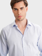 CAMISA AZUL SLIM FIT MR. BLUE