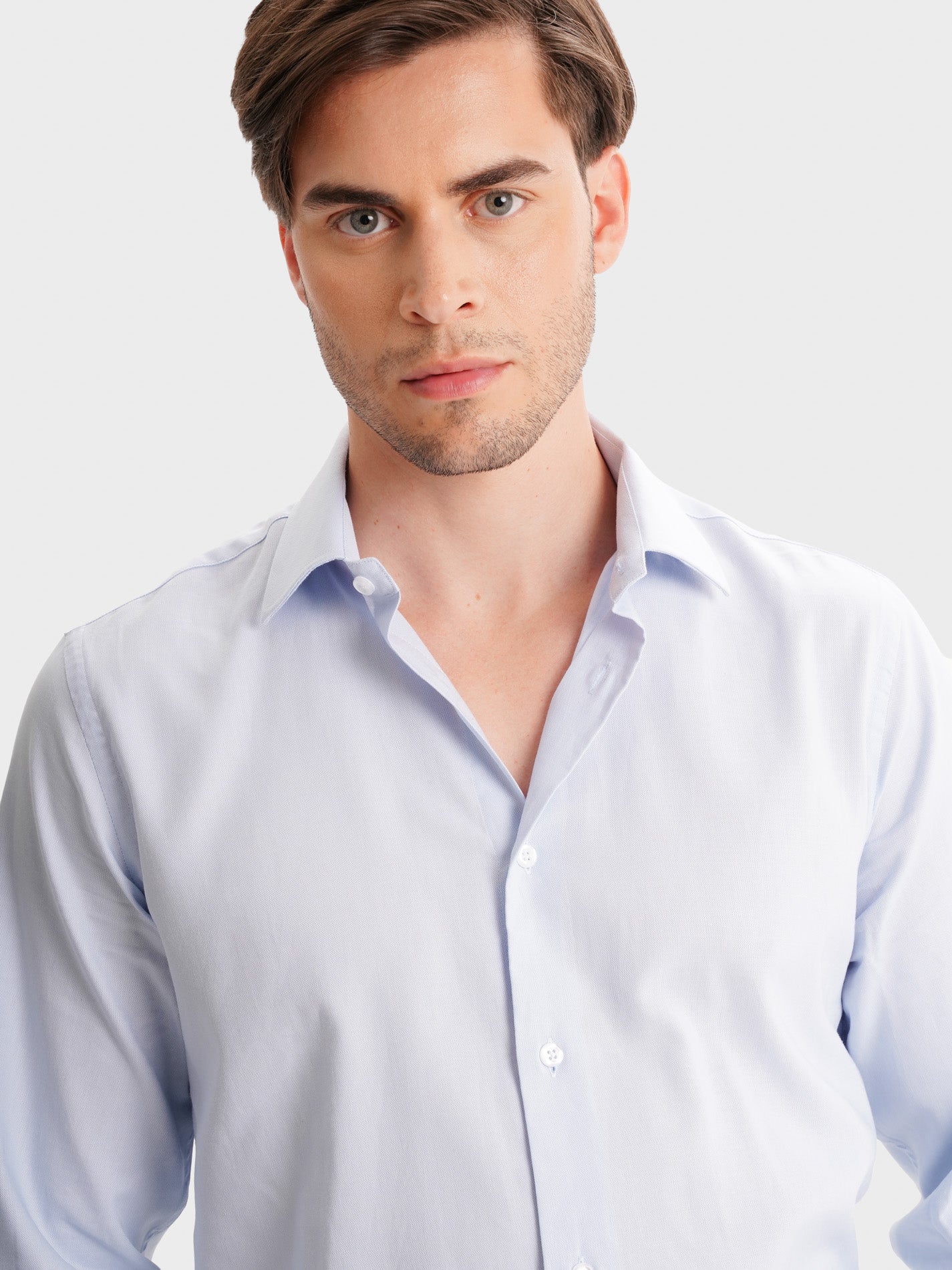 CAMISA AZUL SLIM FIT MR. BLUE