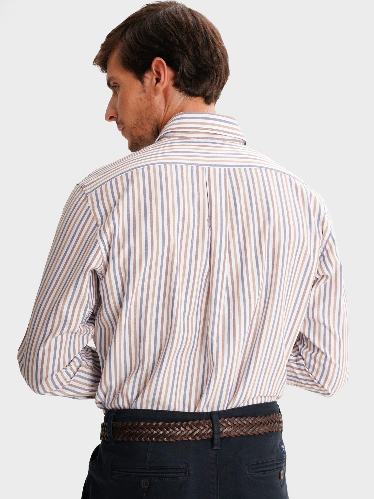 CAMISA BRANCA REGULAR FIT MR. BLUE
