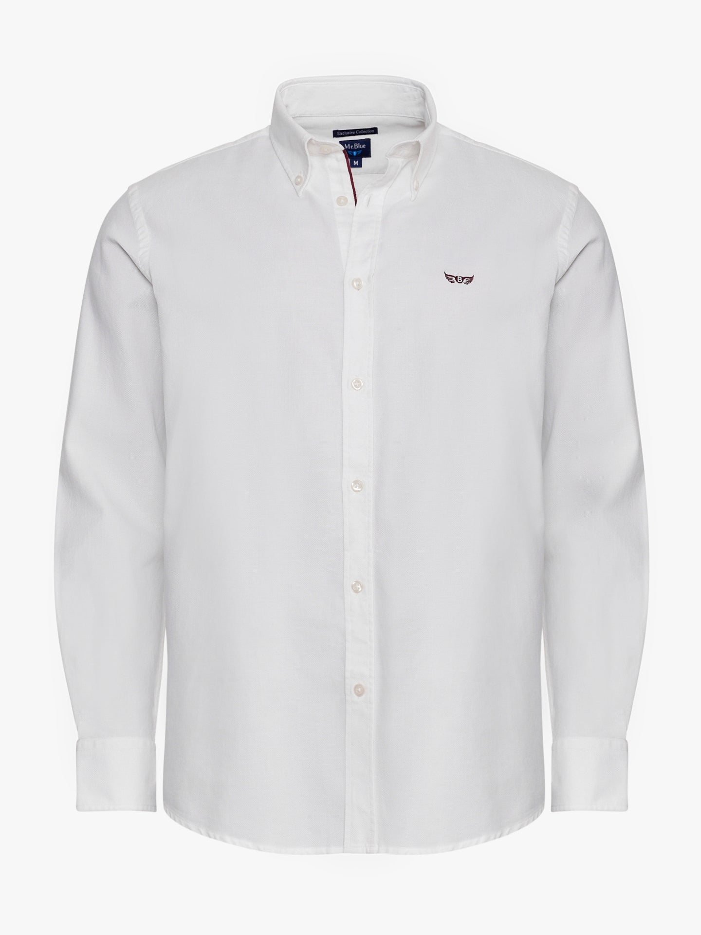 CAMISA BRANCA REGULAR FIT MR. BLUE