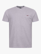 T-shirt Algodão Cinzenta Manga Curta Regular Fit Mr. Blue