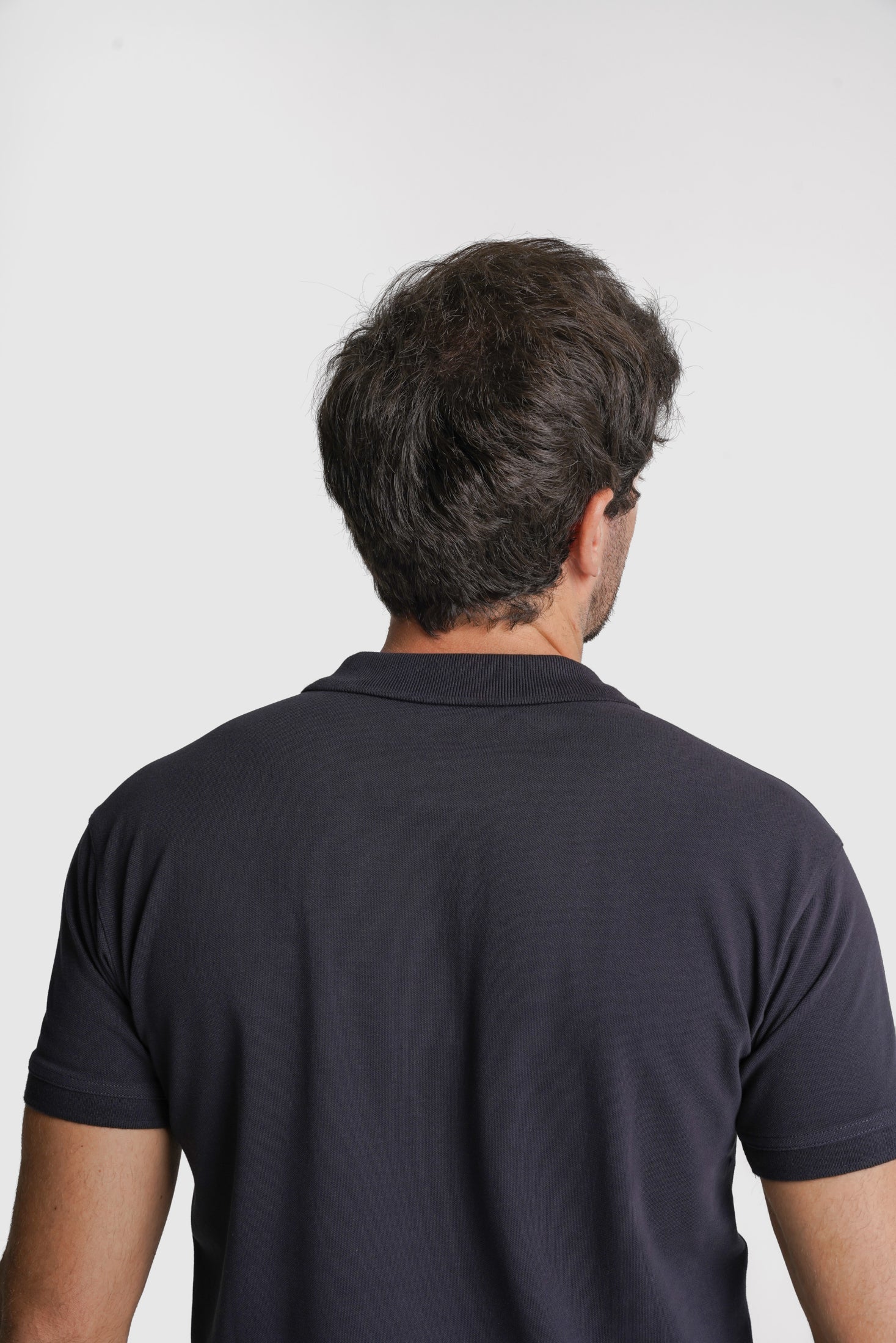 POLO ALGODÃO REGULAR FIT AZUL LISO MR. BLUE