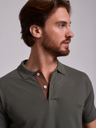 POLO VERDE MANGA CURTA REGULAR FIT MR. BLUE