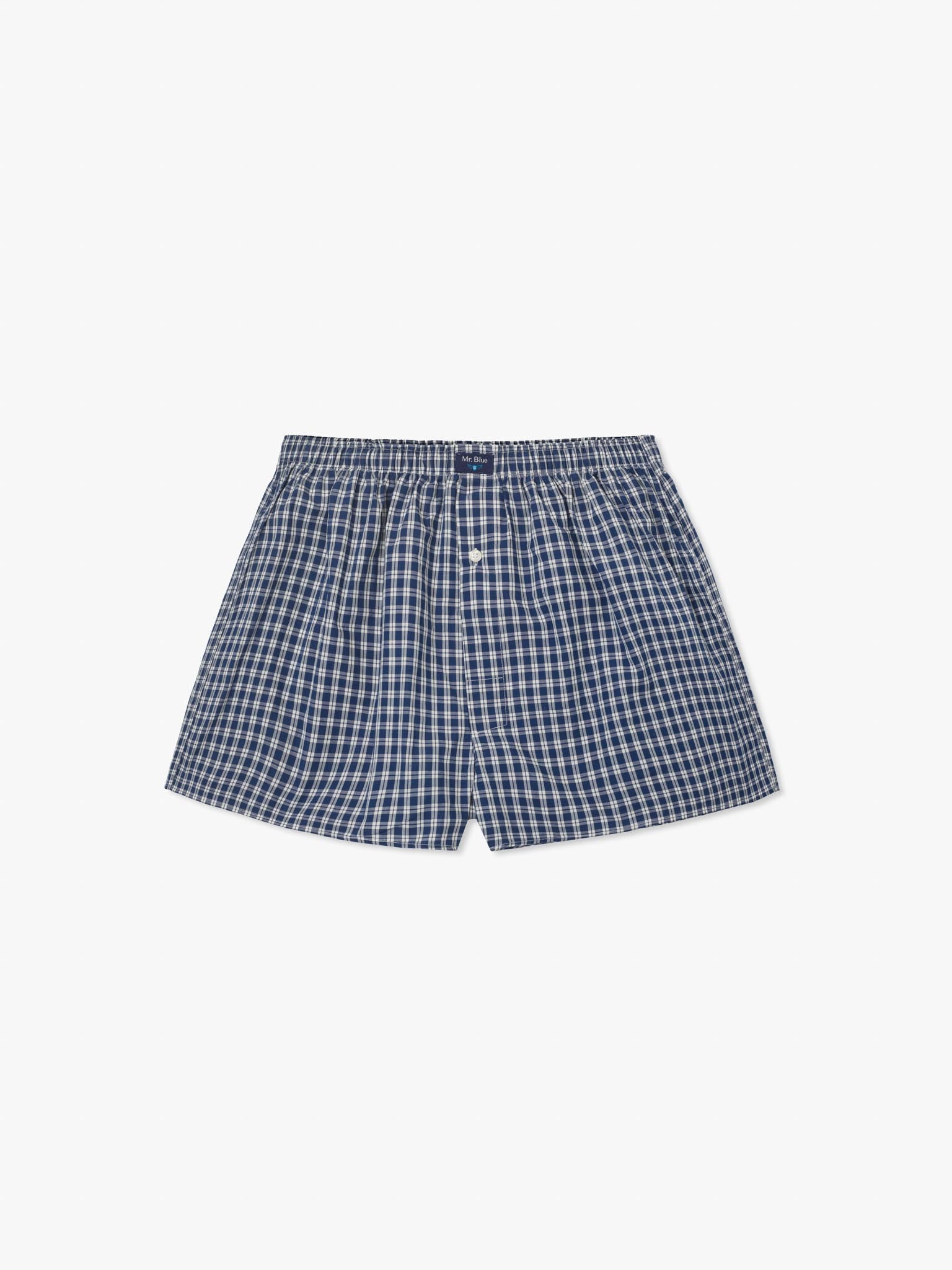 BOXER AZUIS REGULAR FIT MR. BLUE