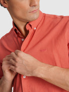 CAMISA ROSA MANGA COMPRIDA REGULAR FIT MR. BLUE