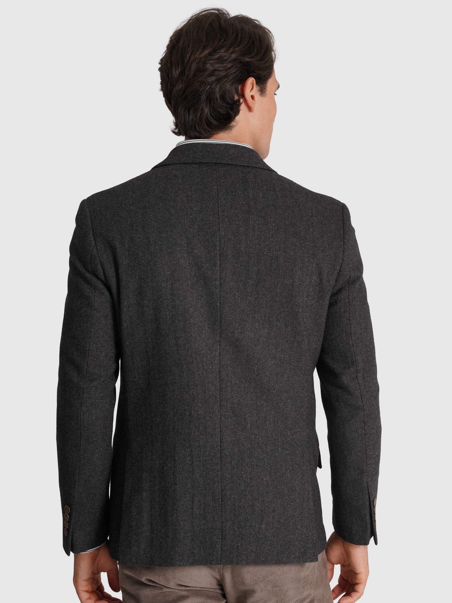 Blazer Cinzento Regular Fit Mr. Blue