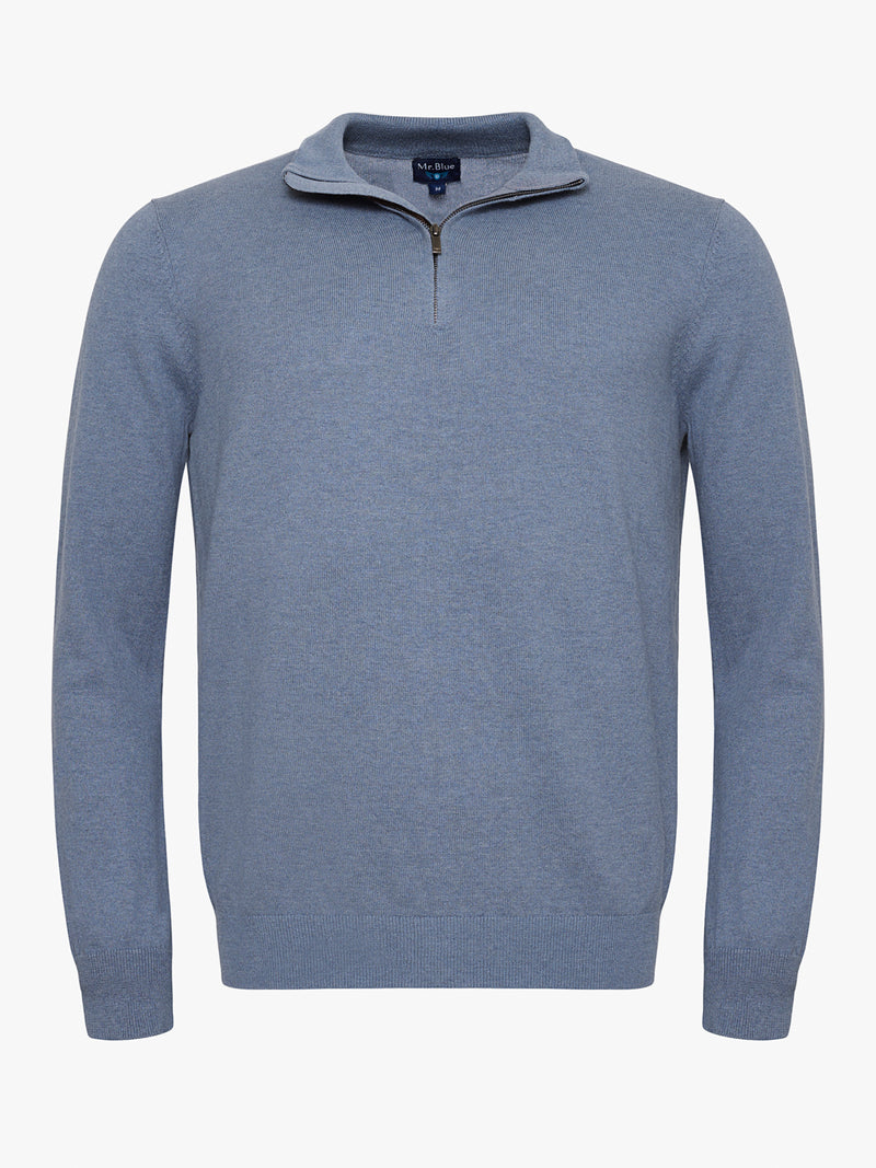 Pullovers Fino Meio Zipper Mr. Blue