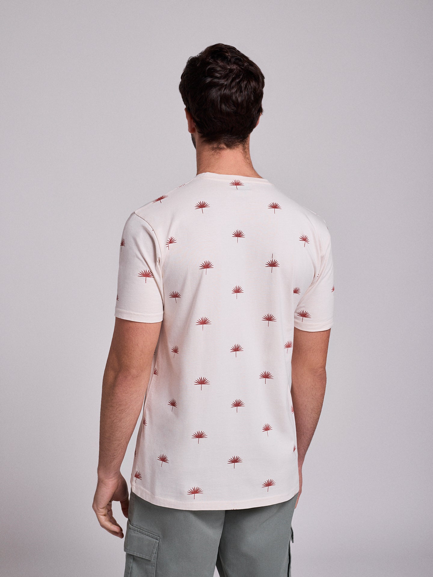 T-SHIRT ALGODÃO BRANCA MANGA CURTA REGULAR FIT MR. BLUE