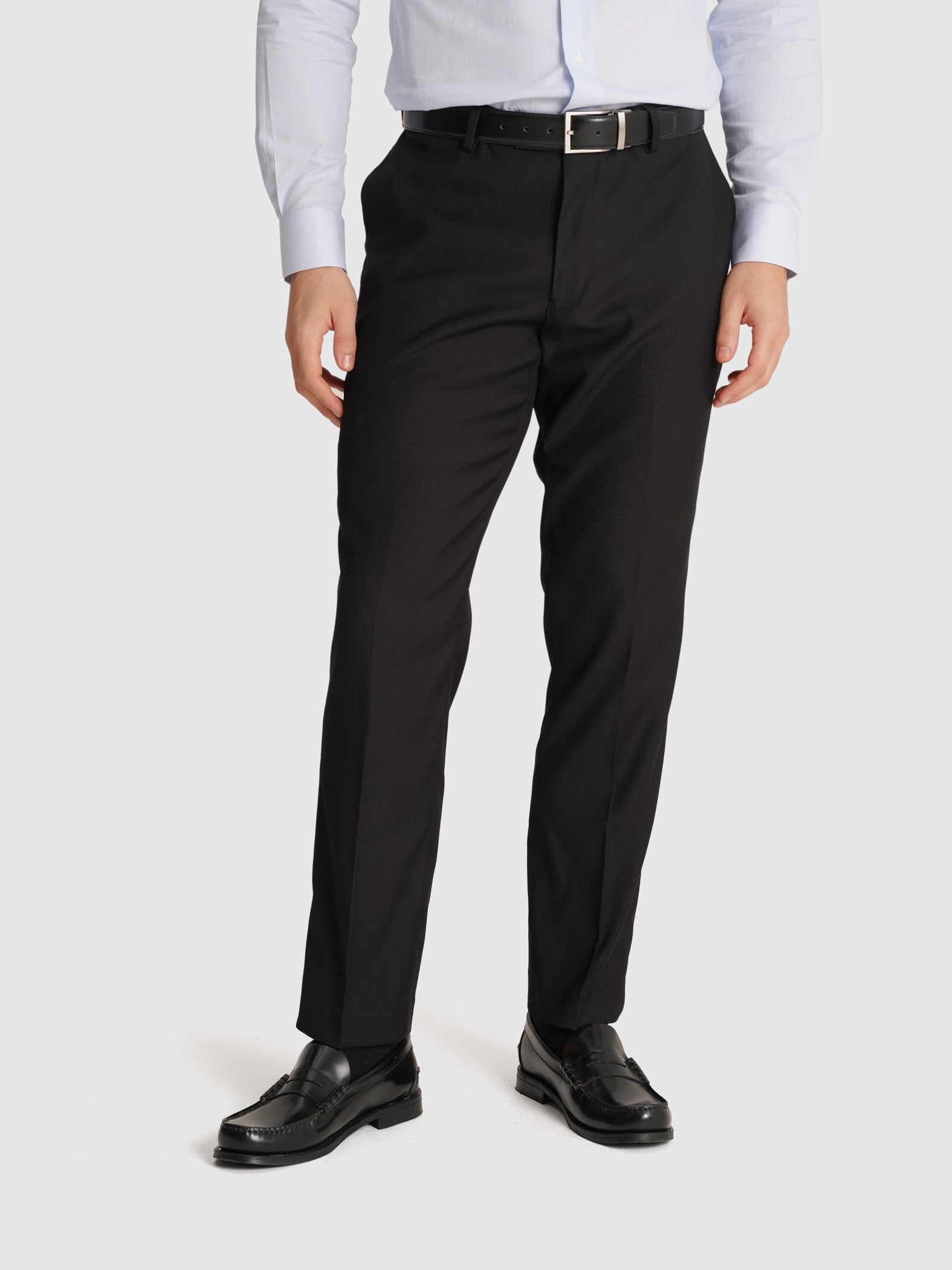 FATO PRETO MANGA COMPRIDA REGULAR FIT MR. BLUE