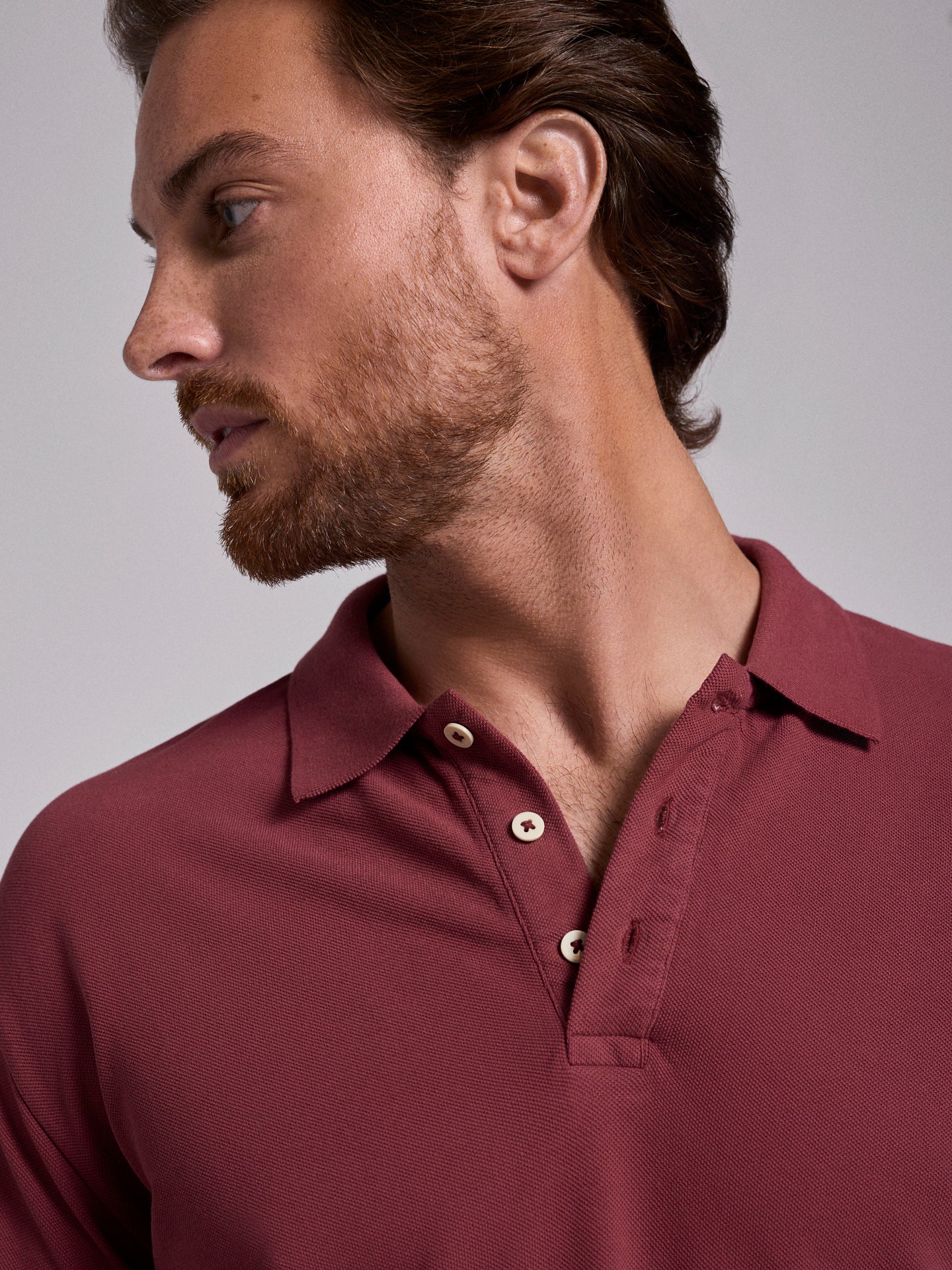 POLO ALGODÃO VERMELHO MANGA CURTA REGULAR FIT MARK BELLUCCI