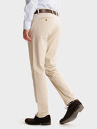 CALÇAS BEGES SLIM FIT MR. BLUE