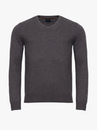 PULLOVER FINO CINZENTO MANGA COMPRIDA REGULAR FIT MR. BLUE