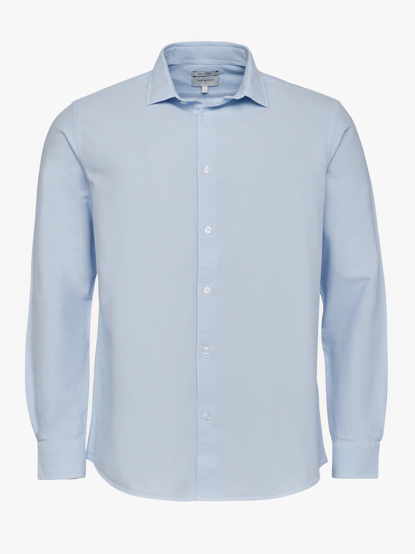 CAMISA AZUL MANGA COMPRIDA REGULAR FIT MARK BELLUCCI