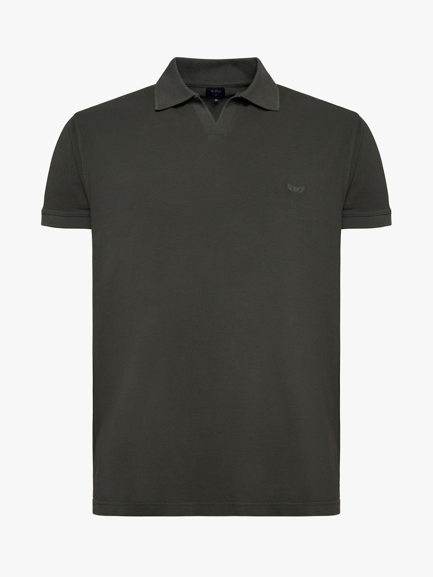 Polo Regular Fit Piquet Verde Mr. Blue