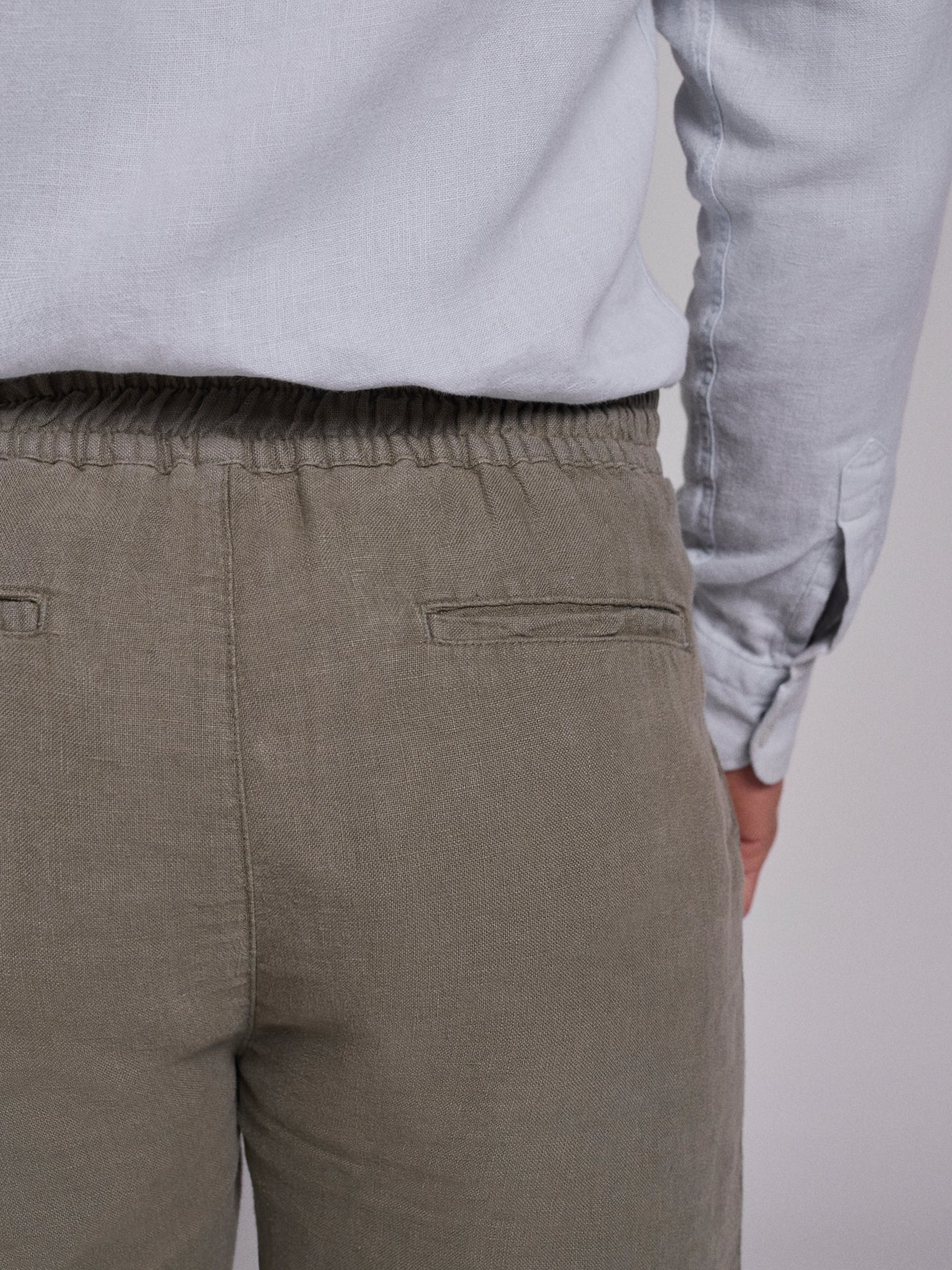 BERMUDA LINHO VERDES REGULAR FIT MARK BELLUCCI